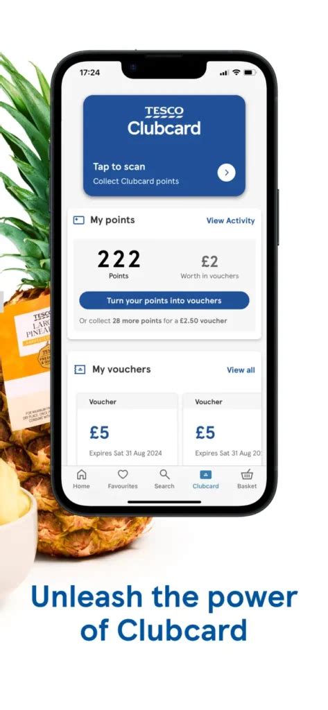 tesco clubcard phone app